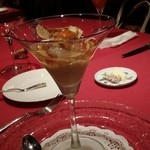 アルカション - ウニのムース・オマール海老のカクテル
