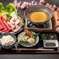和牛しゃぶしゃぶ御膳「カツオ昆布黄金だし」