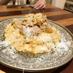 創作料理Ryota  - ・北海道産特選白子のムニエルリゾット　エゴマ風味と黄ゆずの香り