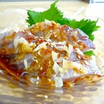 中華ダイニング SCENT - 鰆の中華風刺身