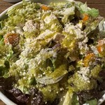 蕎麦粉食堂 Buckwheat - 蕎麦粉？入り豆腐のサラダ
            →ボリュームがありドレッシングが美味い