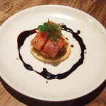 スパイスカフェ - サーモンのひとくちタルト(2009年クリスマスディナー)