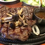 カウボーイ家族 島田店 - 「森のきのこのステーキ300g」2030円