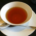 十勝川温泉 三余庵 - 食後の紅茶　他にコーヒー・ハーブティーもあります