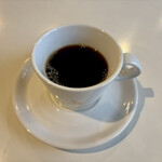 熊ヶ井旅館食堂 - サービスドリンクのホットコーヒー