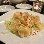 雅苑酒家 - エビのマヨネーズ炒め