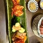 Ushi Yaki no Tomo - キムチ盛り合わせ
