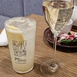 grill&italy KOBE mitsu - シチリアレモンサワー、スパークリングワイン