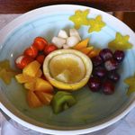十勝川温泉 三余庵 - フルーツ取り放題　盛付けも可愛し
