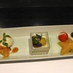 十勝川温泉 三余庵 - 〈デザート〉インカのめざめのスイートポテト・モッツァレラチーズときなこのプリン・牛乳アイス