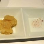 十勝川温泉 三余庵 - 桜塩は美味しかった〜♪　雲丹おろしは私にはイマイチかな