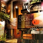 カフェ オフツェ - 入口夜①