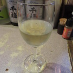 たんや華智 - グラスワイン(白) 500円