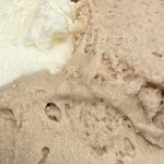 ジャパニーズアイス櫻花 - 小盛（牛乳、マロンdeマロン、黒糖ほうじ茶）