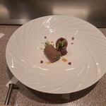 日比谷 モンシェルトントン - 熊本県産の和王を使用した、シャトーブリアンの焼しゃぶです。