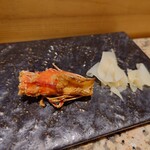 和泉鮨 - 海老の頭ふたたび