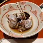 和泉鮨 - お通しのつぶ貝