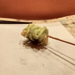 秋田 てんぷら みかわ - ⑪空豆