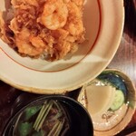 秋田 てんぷら みかわ - 〆の天丼