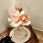 cafe days - 梅の花びらはムースをゼリーでコーティングしていて本当に仕事が繊細すぎます!