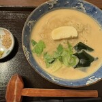 そば処 貴乃家 - 豆乳蕎麦