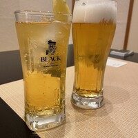 天然うなぎ しま村 - ハイボールと生ビール