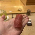 鮨 しゅん輔 - 勝浦の中トロ