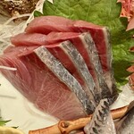 能登美 - ぶり〜♪ わさび醤油で♫