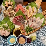 能登美 - おすすめの刺身盛合わせ⭐️⭐️⭐️