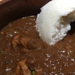 ケララキッチン - チキンカレーとイドゥリもめちゃめちゃ合うーー！