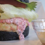 銀座フィッシュバーガー NAGOMI - エビバーガー