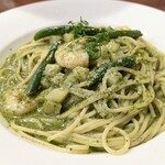 ピア サピド - 料理写真:ジェノベーゼスパゲッティ