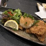 魚貝三昧 彬 - まぐろホホ肉フライ