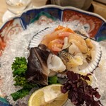 割烹　梅津 - お造りはつぶ貝・赤貝・鳥貝