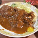 幸楽 - 濃厚なデミグラスソースがたっぷり