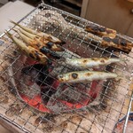 割烹　梅津 - よい具合に焼き上がっています
