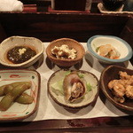 酒盃 - お通し六品