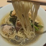 麦と麺助 - 麺リフト