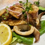 味処 明島 - 確か…やりいかバター焼き