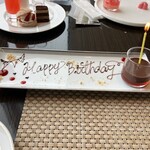 レストラン シンフォニー - 誕生日プレート2回目！(笑)