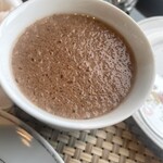 レストラン シンフォニー - フローズンショコラ。1口もらいました(笑)