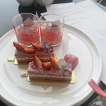 レストラン シンフォニー - 食べやすいようお皿に取り分けられました。