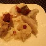 一番寿し - 鱧の鍋（肉厚の鱧と肝が絡み絶品）