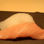 一番寿し - トロと富山産の烏賊