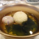 ホテルメトロポリタン - 蛤真丈のお椀