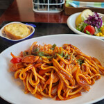 ぶんぶーん - 料理写真:ランチスパゲッティ～☆