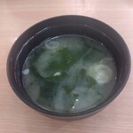 すし江戸 - 早採れわかめ汁