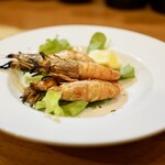 ピッツェリア レオーネ - 猛者海老の石室焼き