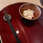 四谷YAMAZAKI - 海老とアボカドの明太子マヨネーズ和え