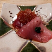 築地青空三代目 本店 - メジマグロのお造り